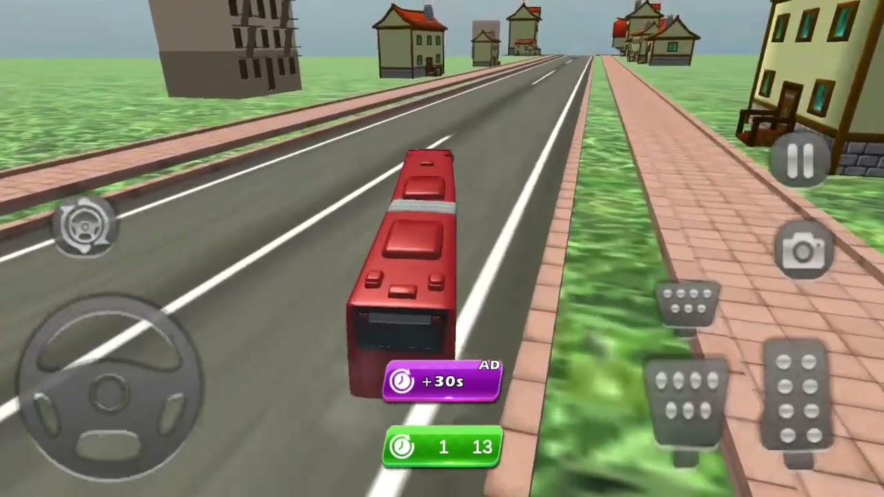 route shuttle bus game🚌🚍...long game video 