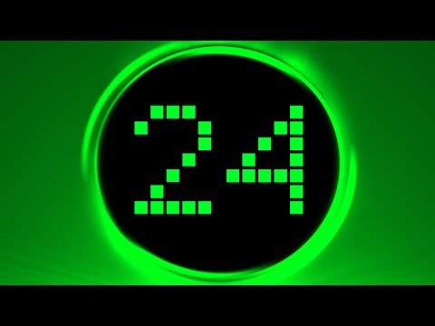 Green Countdown Timer 30 sec ( v 188 ) LED clock timer with sound effects HD