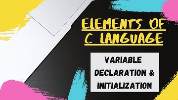 VARIABLE DECLARATION & INITIALIZATION ( COMPUTER SCIENCE INTER PART II LECTURE 12)