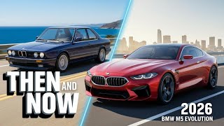 BMW M5 Evolution (1985 → 2026) – From Analog Beast to Hybrid Super Sedan