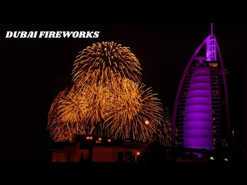 Burj Al Arab Firework || new year 2021 || KM Tourism Dubai