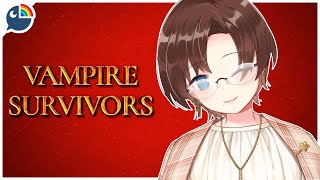 (Vampire Survivors) clearing base game then onto DLC content!【NIJISANJI | Hana Macchia】