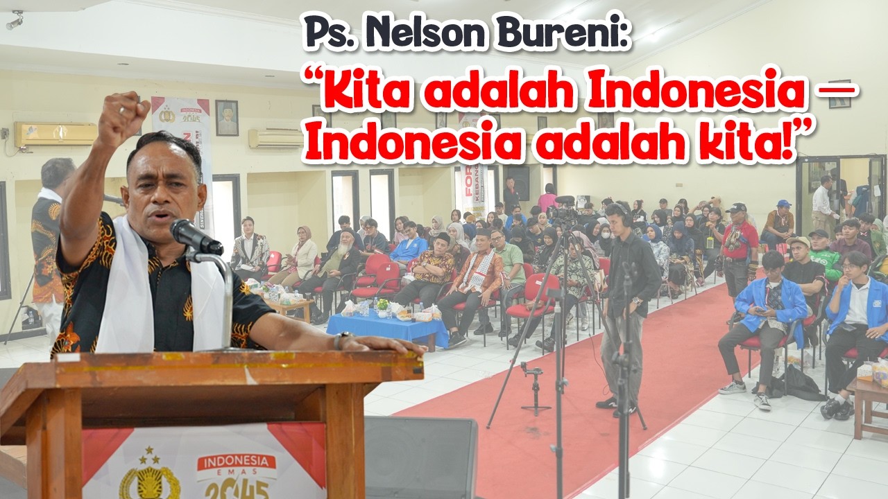 Pesan Kebangsaan Ps. Nelson Bureni | “Sinergi Masyarakat Bersama POLRI” | LSM PENJARA 1