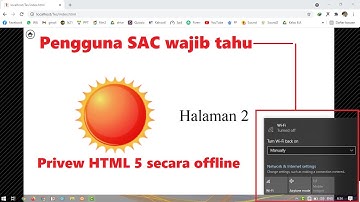 Cara privew output html5 project smart apps creator SAC secara offline
