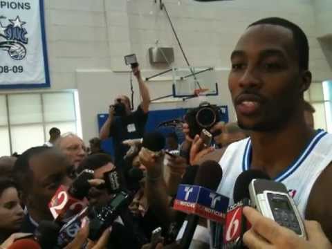 Dwight Howard Media Day 2011