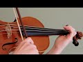 Drunken Sailor - Close up view of Violin - Irish Fiddle Tune/Sea Shanty
