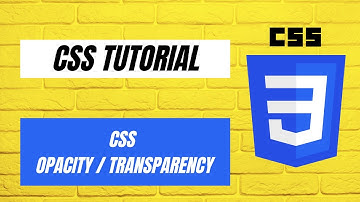 Opacity | CSS opacity | CSS transparent | CSS Tutorial for Beginners