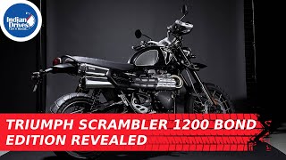 Triumph Scrambler 1200 Bond Edition Revealed - Featured In The Upcoming James Bond Movie