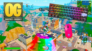 Ducky One 3 Mini ASMR 😴OG Fortnite Season 2🏆Chill Gameplay 4K