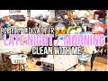 COMPLETE DISASTER CLEANING MOTIVATION / CLEAN WITH ME / LATE NIGHT CLEANING / HOUSE CLEANING / SAHM