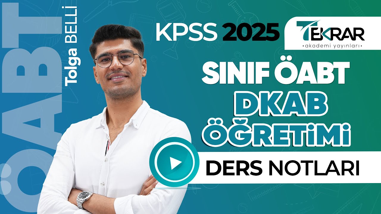 2025 KPSS Sınıf ÖABT DKAB Öğretimi - Temel Dini Bilgiler 3 (Soru Çözümü) - Tolga Belli