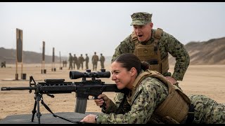 She Pulled the Trigger Once… and Every Target Fell — The Admiral Just Stood There Stunned!