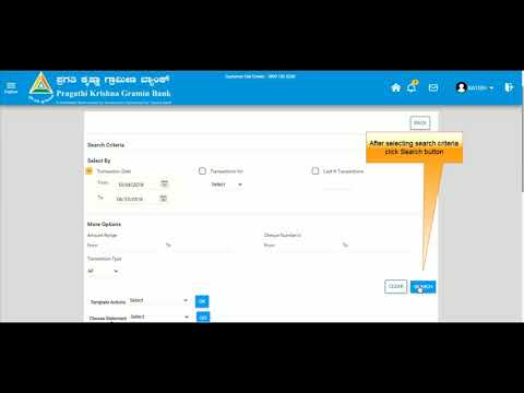 Generate Account Statement - YouTube