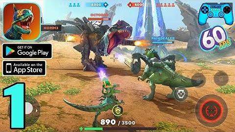 Dino Squad: TPS Dinosaur Shooter Gameplay Walkthrough (Android/iOS) Part 1