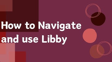 How to Navigate Libby