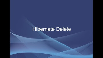 [Hibernate] 13 - Xóa Dữ Liệu - CRUDelete