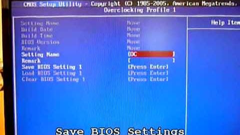 MSI P55-GD80 - Overclocking Profile