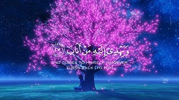 بعض ايات القرآن الكريم بصوت القارئ اسلام صبحى ....