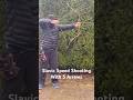 How to Do Slavic Speed Shooting. With 5 Arrows and Normal Nocks.