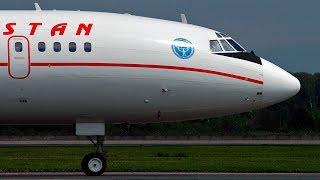 Tu-154M - INCREDIBLE SOUND ! - Vnukovo airport