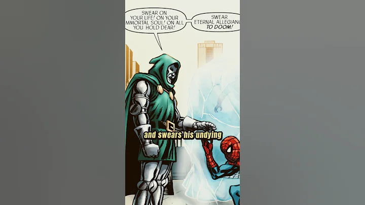 Dr Doom makes Spiderman Surrender