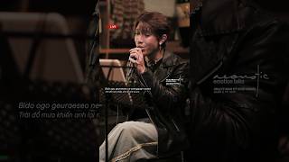 Video thumbnail of "#shorts Mưa Tháng Sáu (Cover) - Jackie Njine hát tình cảm buồn man mác #acousticbar #acoustic"