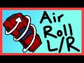 Air roll leftright  dynamic air roll l2r2  rocket league tutorial