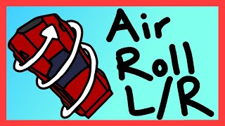 Air Roll Left/Right + Dynamic Air Roll (L2/R2) | Rocket League Tutorial