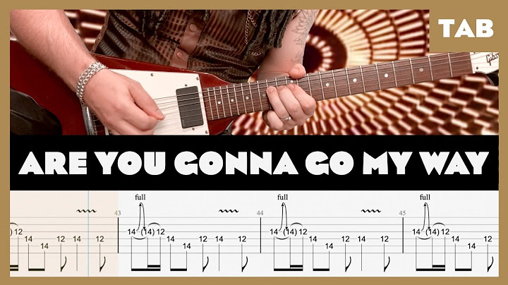 Are You Gonna Go My Way Cover version - Cover performance video thumbnail