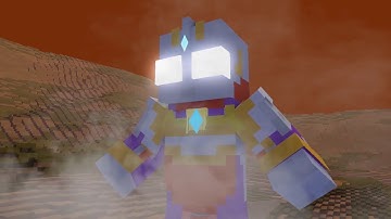 Minecraft: Ultraman Trigger: New Generation Tiga Transformation Debut