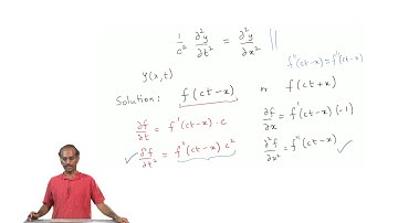 Wave equation and its solutions