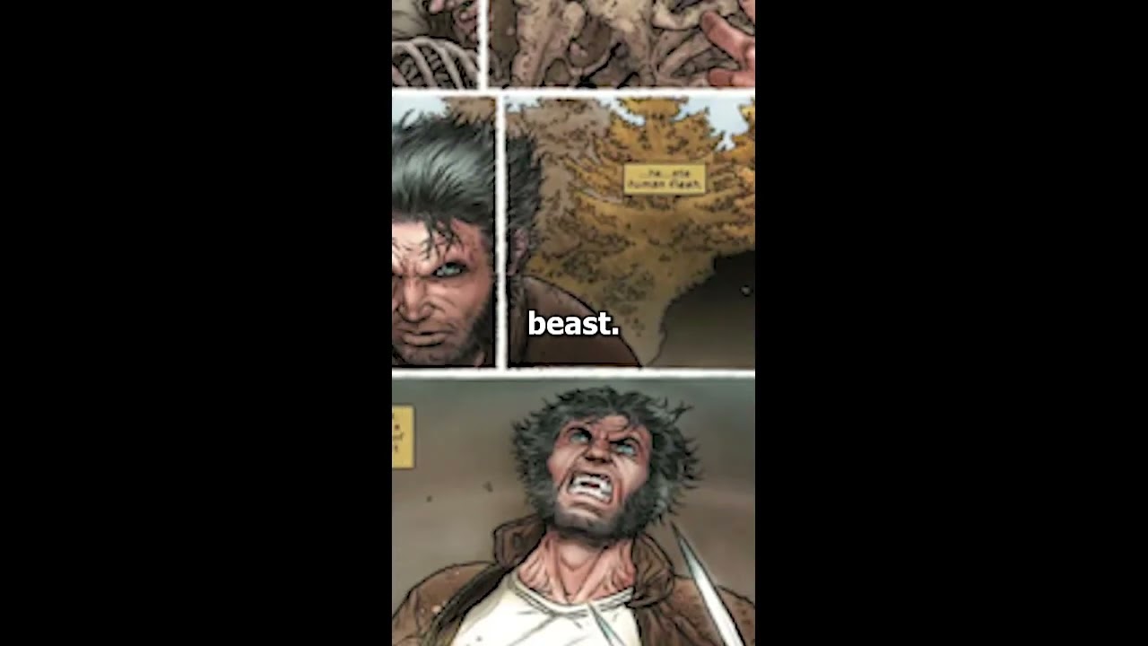 The Wendigo rips Wolverine in half 💀 