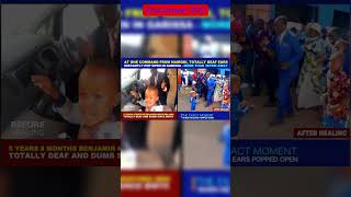 Since Birth Benjamin Has Been Deaf And Dumb But This Happened To Him