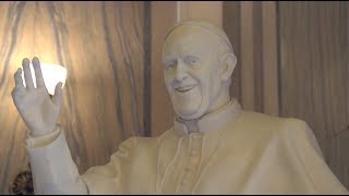 Pope Talking Sculpture Opens Dialogue