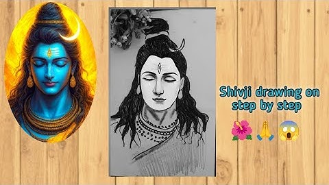 Draw With Me - Lord Shiva Drawing,  Mahadev Drawing,  Outline Tutorial 😍