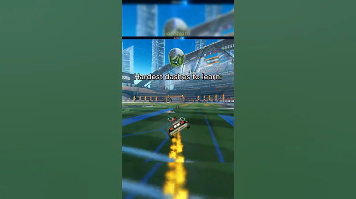 Hardest dashes to learn in RL🤯 #rocketleague (pt.4)
