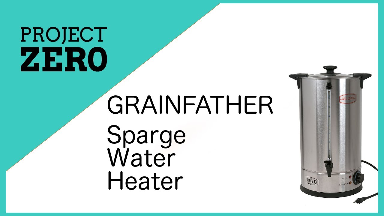 GrainFather Sparge water heater Unboxing and first review YouTube