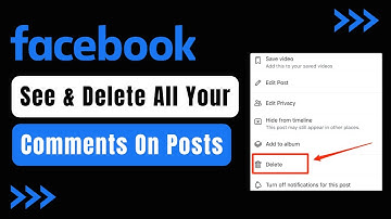 How To See & Delete All Your Comments On Facebook Posts