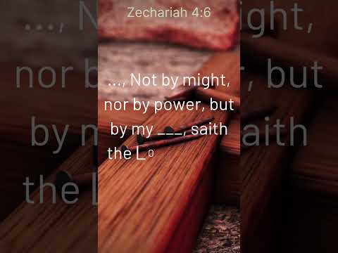 Victory Comes by God's Spirit, Not Human Strength