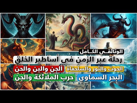 رحلة عبر الزمن في أساطير الخلق خلق الكون والبشر والجن وإبليس وثائقي كامل