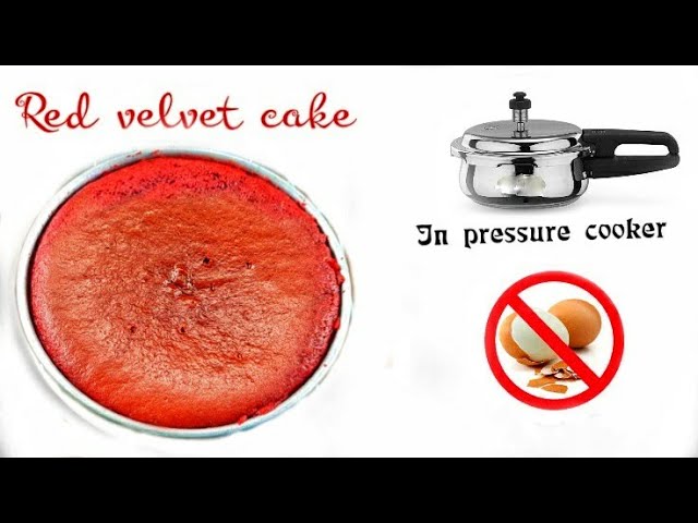 No egg/Oven/Butter Red Velvet Cake in Pressure cooker | இனி குக்கரில் செய்யலாம் ரெட் வெல்வெட் கேக் | San Samayal Recipes