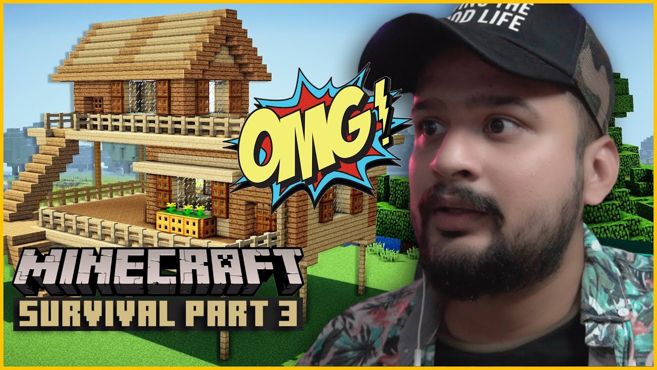 FINALLY I MADE A HOUSE | SURVIVAL SERIES - PART 3
