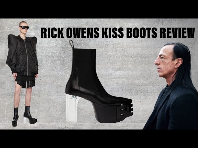 rick owens キスブーツ kiss boots リックオウエンス 43-