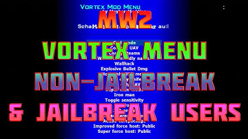 MW2 No Jailbreak Mod Menu PS3/ Vortex Menu