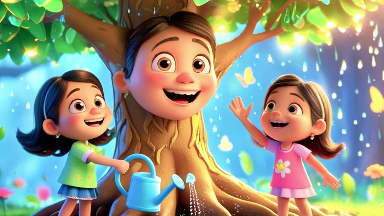 🎵 Чунни Мунни и говорящее дерево 🌳 🎵 | Веселая песенка о природе для детей | Детские стишки на ан...