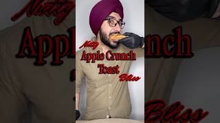 🍎 APPLE CRUNCH TOAST 🍎✨ Nutty Bliss ✨ #asmr#peanutbutter#healthyrecipe#recipe#apple#tasty#fyp#diet