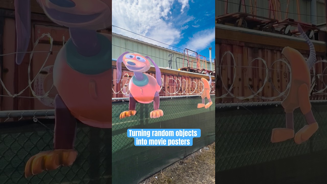 Funny movie poster stickers 