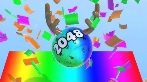Ball Merge 2048 ( Level 2340 ) - iOS Android all levels mobile gameplay👌👍😎 walkthrough