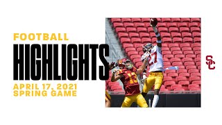 Football: Spring Game - Cardinal 27, Gold 7 - Highlights 4/17/21