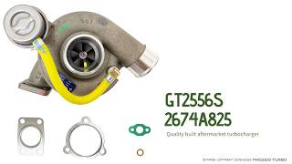 PHESSIO® Premium 2674A825 Aftermarket Turbocharger for Perkins 1104D & CAT C4.4 (326-9153)